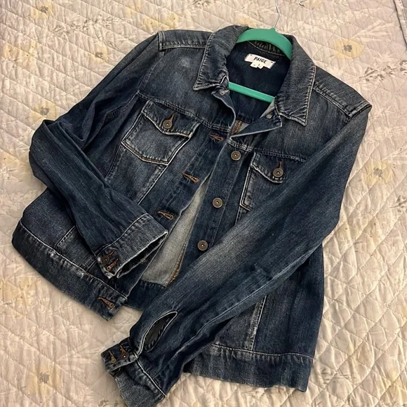 PAIGE Jean Jacket, Size Medium - Picture 6 of 7